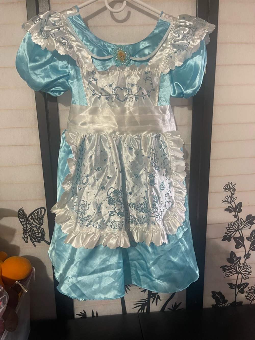 Disney Store‎ Alice In wonderland Girls Costume  Dress M 7/8